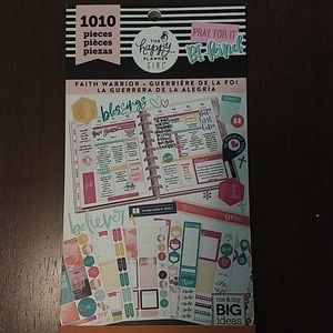 Happy Planner Faith Warrior Stickers